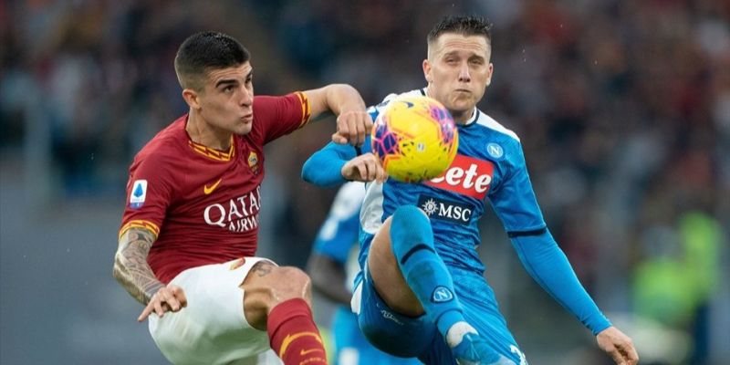 Napoli vs AS Roma là cặp đấu kỳ phùng địch thủ